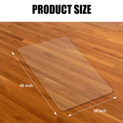Clear Floor Protector for Office Chair – Heavy Duty
