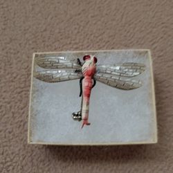 Vintage Dragonfly Pin