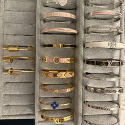 New!!! $25 ea. Bangles Stainless steel Waterproof 