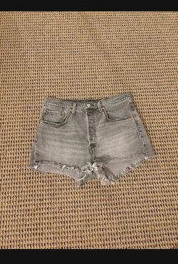 Women’s Clothing Levi’s High Rise Black/Gray Jean Shorts W30