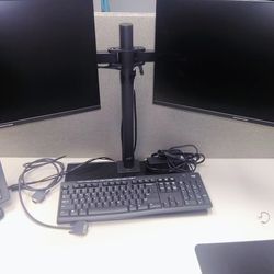 Dual Monitor Mini Desktop Pc