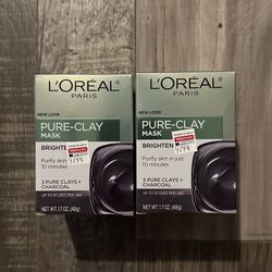 L’ORÉAL Pure Clay Mask $8.50 Each 