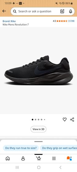 Nike Mens Revolution 7-size8.5