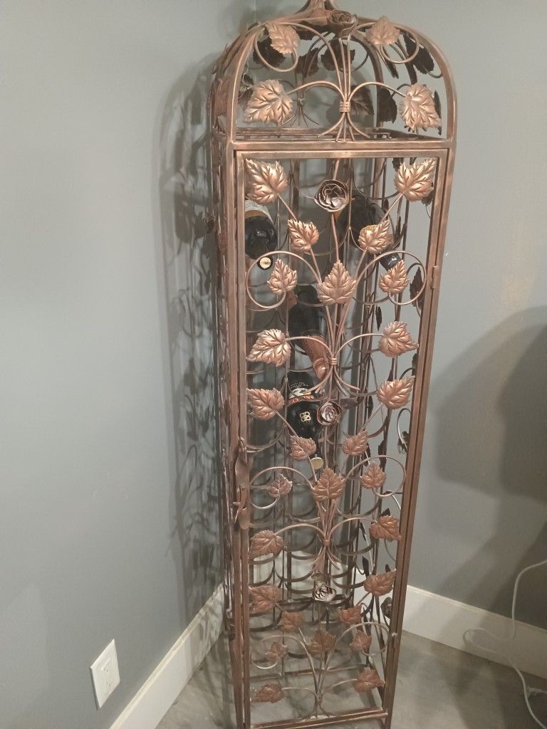 Tall Standing 36 Bottle Wine Rack