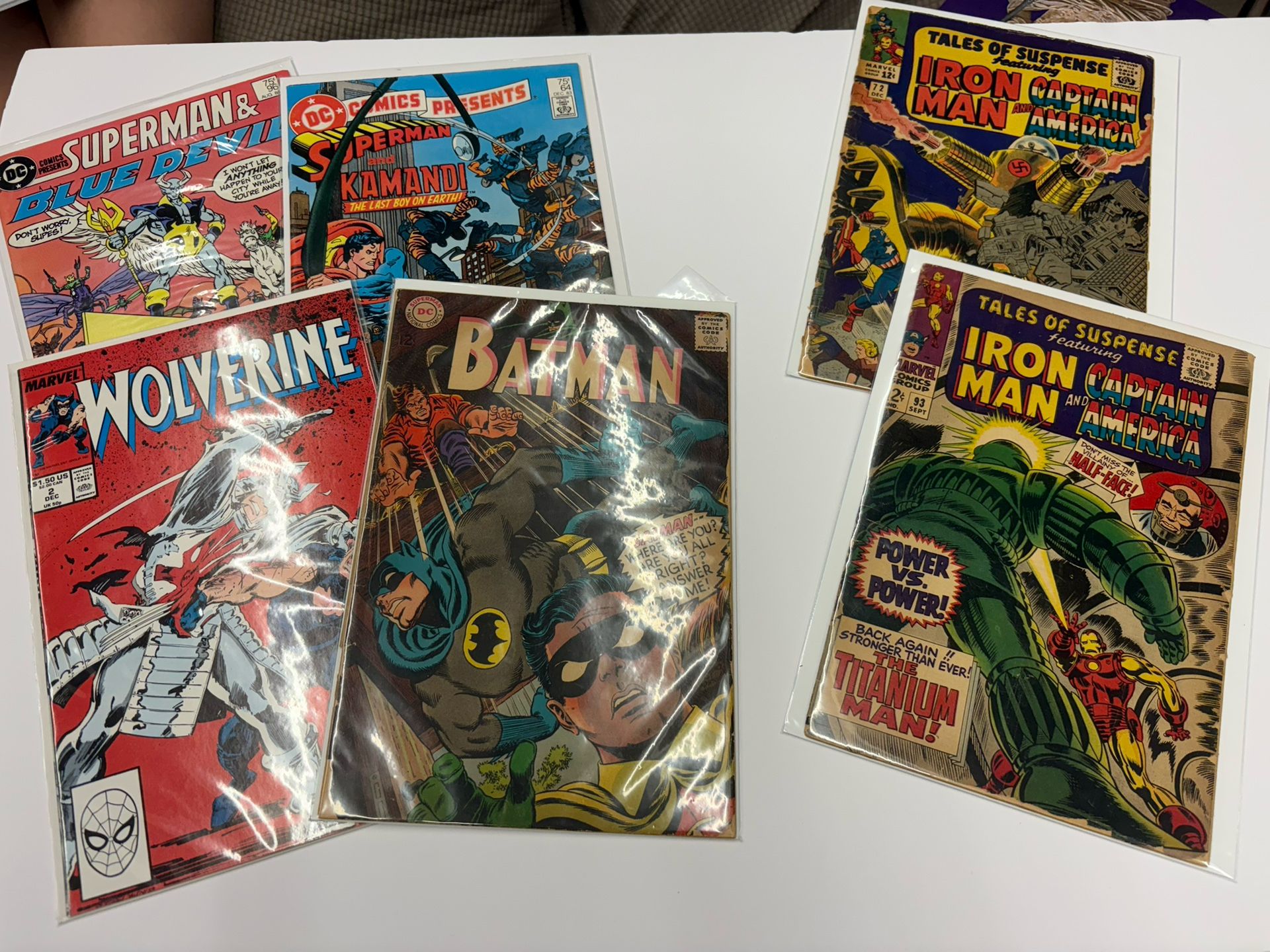 15 Comics Some vintage Batman, Iron Man