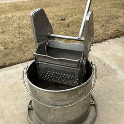 Stainless Steel Made in USA Mop Buckets & Wringers 