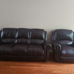 Leather -Sofa/Couch 