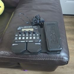 ZOOM G1X Four multi effects pedal electric guitar
