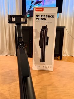 Selfie stick tripod