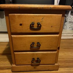 REAL wood Dresser Night Stand 