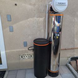 Whole House Water Softener Filtration Combo with Included Alkaline Reverse Osmosis