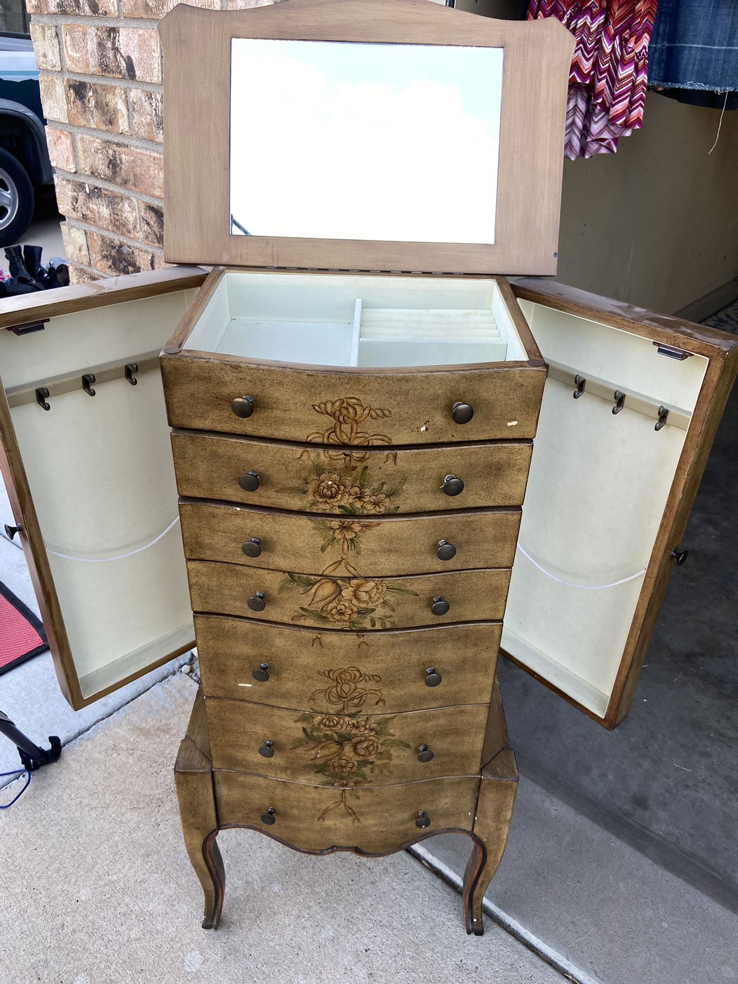 Antique Jewelry Box 