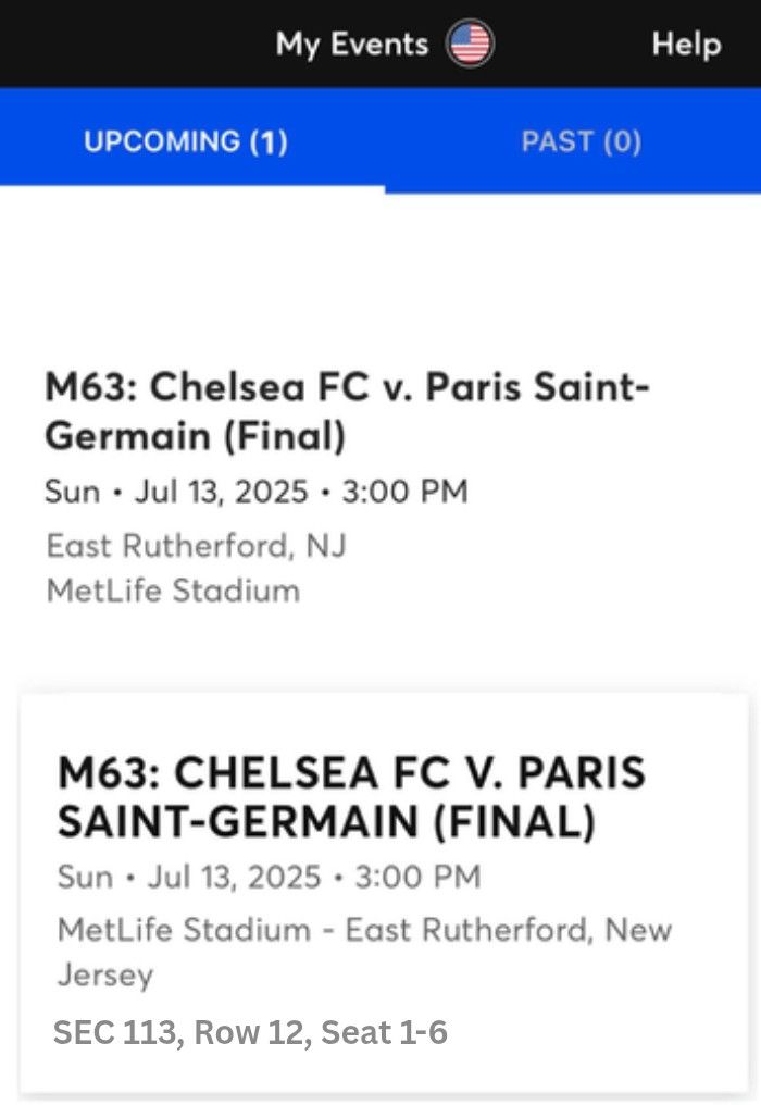 Club World Cup Final : Chelsea FC Vs Paris Saint- Germain