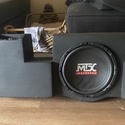 Mtx Subwoofer With Pro Box 