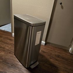 Metal Trash Can