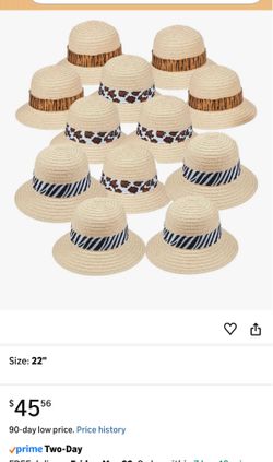 Pack of sun hats