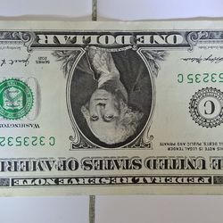 $1 bill w/Fancy Serial #-Repeater + Trinary!