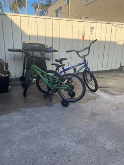 2 kids bikes