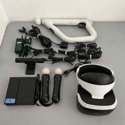 PlayStation VR1 Complete Setup With An Aim Controller  - 2 VR Games Included