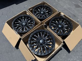 (4) 20” Fuel Wheels for Toyota Tundra - FC857 