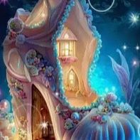 Enchanted Shoe House 5D Diamond Painting