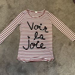 J.crew factory striped tshirt