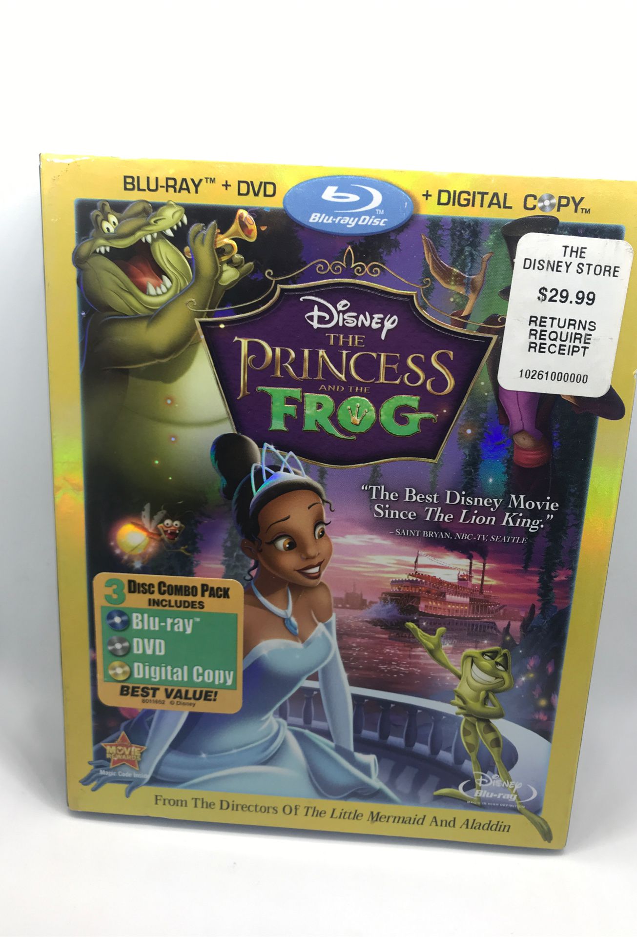 Disney’s The Princess & The Frog Blu-ray DVD