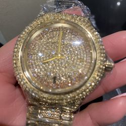 New MK Camille Gold Watch 