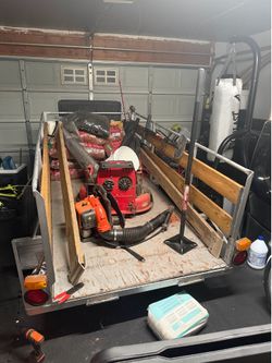 4x9 wooden trailer