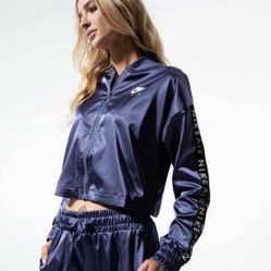 Nike Track Air Women's Satin Track Jacket Size Large