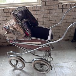 Antique Baby Carriage by Prago 