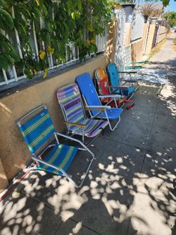 Folding Beach Chairs