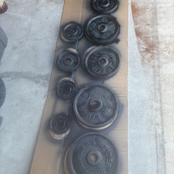 Weider Olympic weights