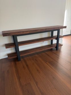 Pottery Barn Wood Media Console