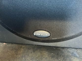 Polk Audio Speaker with Fabric Grille