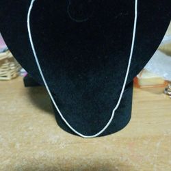 20 Inch Sterling Silver Snake Rope Chain With 8 Inch Sterling Bracelet