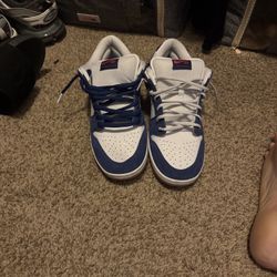 Nike Sb Dunk low Los Angeles Dodgers Size 11