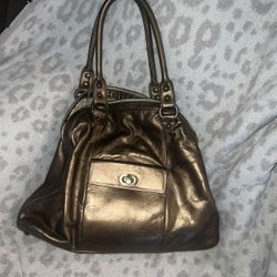 Bronze Leather Purse
