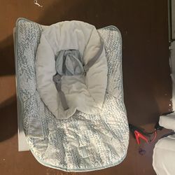 Ingenuity Keep Cozy 3-in-1 Vibrating Infant & Toddler Baby Bouncer and Rocker Chair, Multicolor