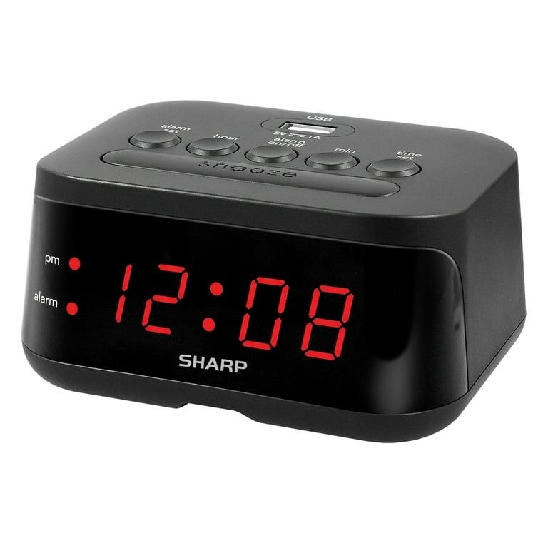 Digital Alarm Clock w/ USB port