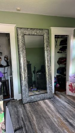 Mirrored mosaic tile vogue mirror