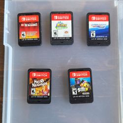 5 nintendo switch games
