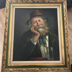 Italian Artist P Roncato Original Oil Painting ”