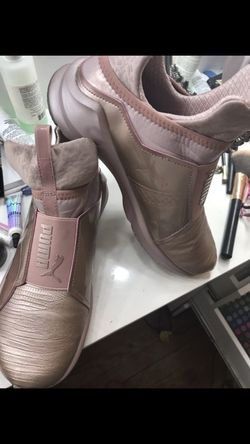 Rose gold pumas