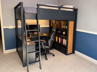 Pottery Barn Sleep & Study Loft Bed