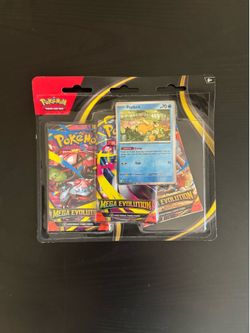 Mega Evolutions 3 Pack Blister Golduck &/Or Psyduck