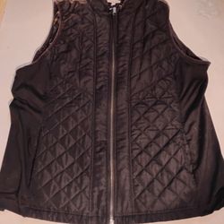 Maurice's Size 1x Quilted Vest