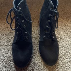 Black Boot Heels