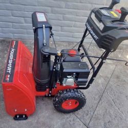 24 in. 212cc 2-Stage Gas Snow Blower with Electric Start and Infinite Variable Speed $399  O.B.O