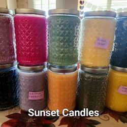SUNSET CANDLES